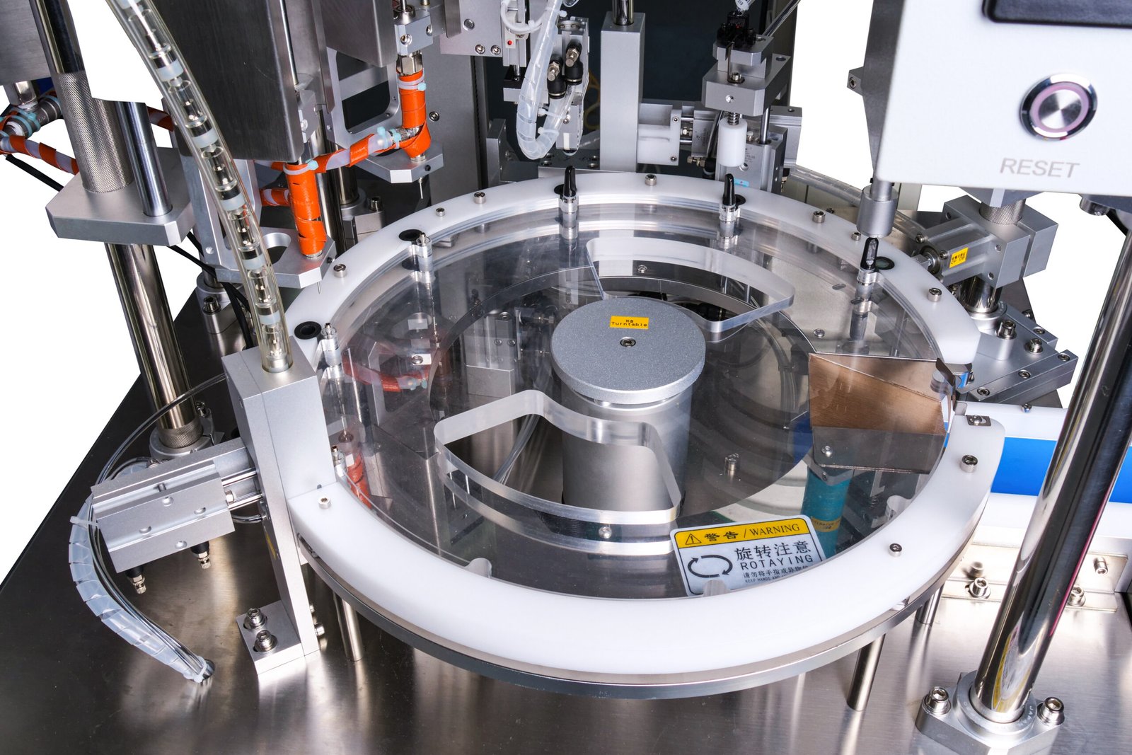 ZW-450 Fully Automatic Oil Injection/Cap Twisting/Cap Pressing Machine (with Heating) - 图片 6